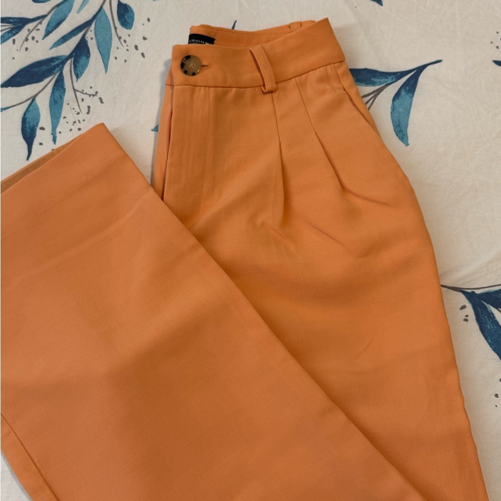 Zara Orange Women's Pants